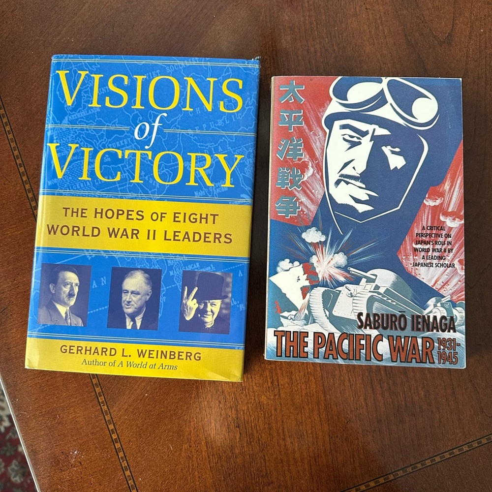 Visions of Victory and The Pacific War Books